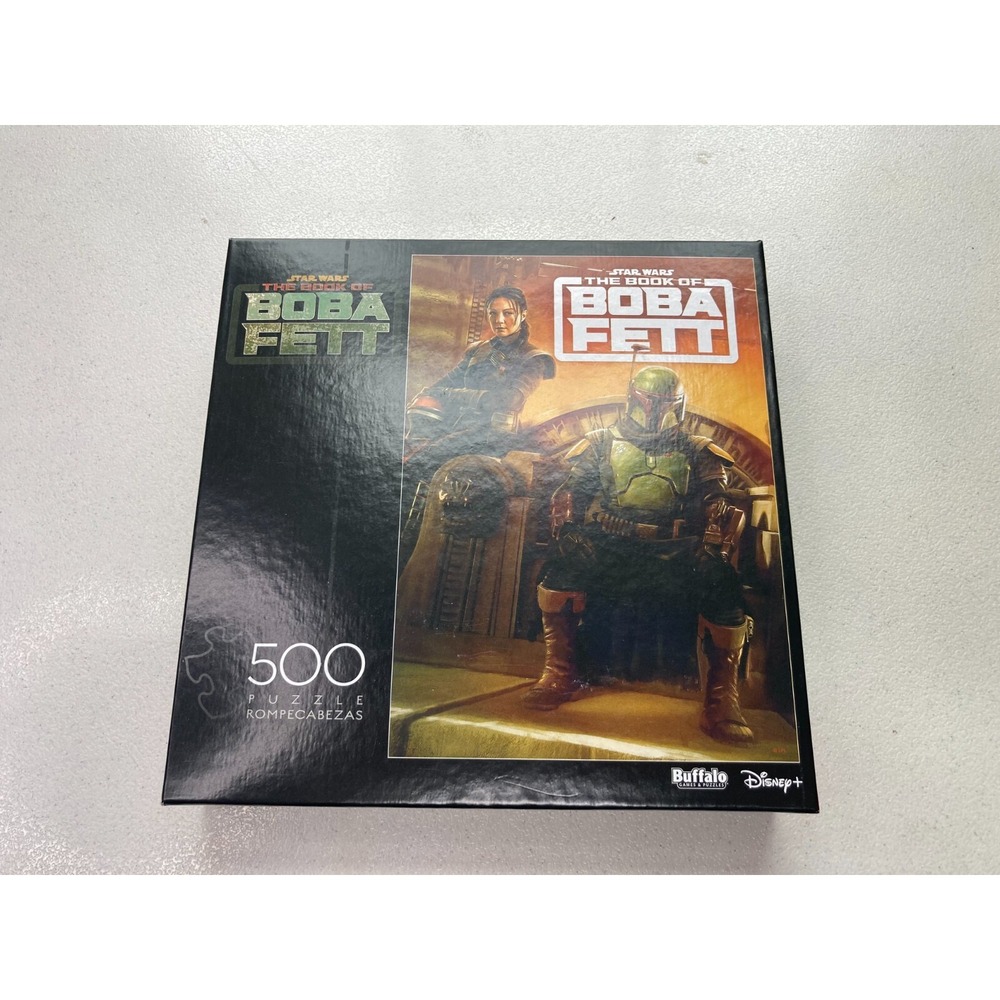 Star Wars The Book of Boba Fett 500 PC Puzzle Buffalo Games Brand New!!!